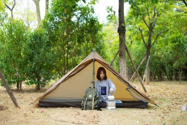 3FULGEAR Lanshan 1 Pro 3 season tent - Khaki (T Zip)