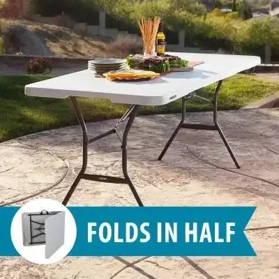 6-Foot Fold-in-Half Commercial Table 5011