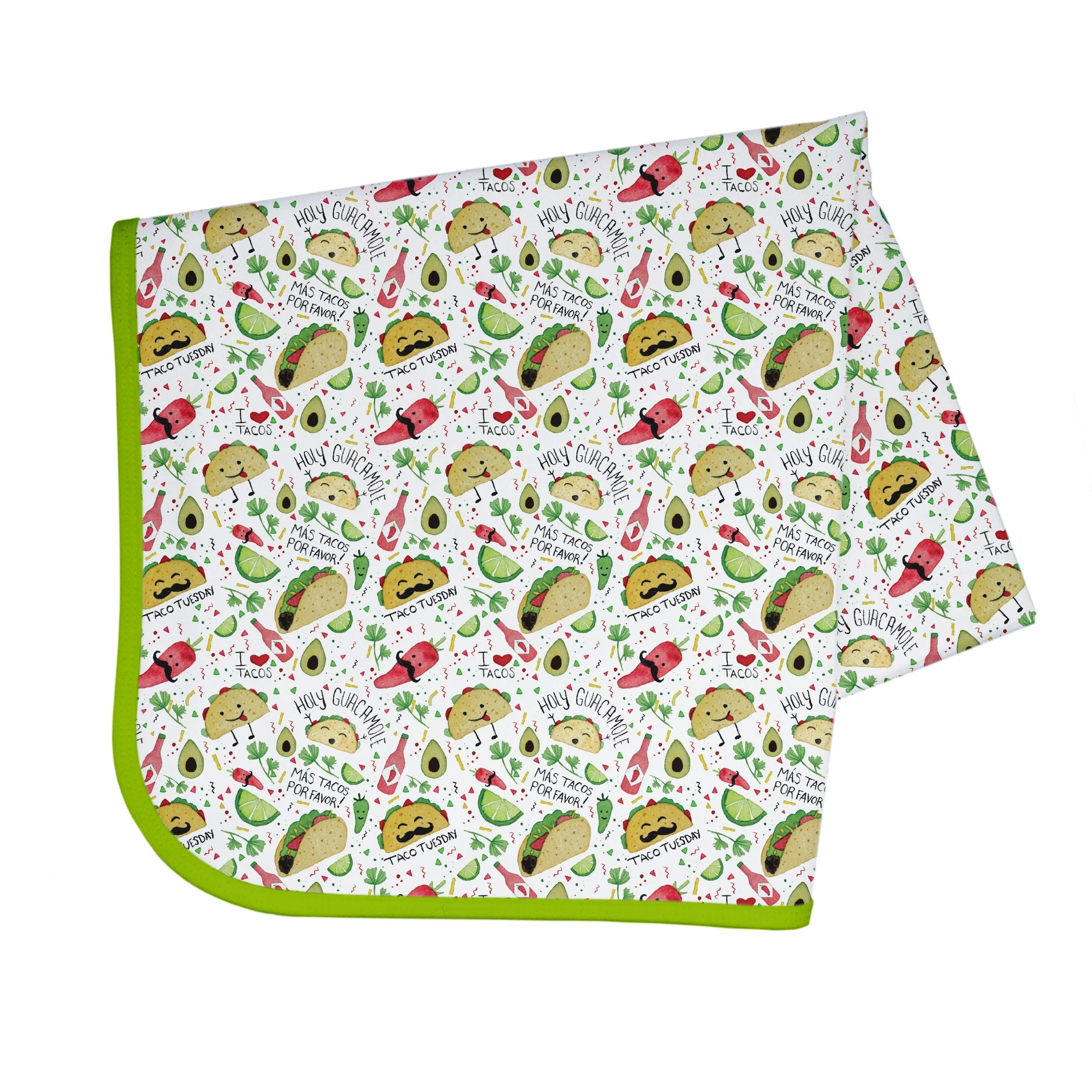 Bapron Splash Mat: Taco Party
