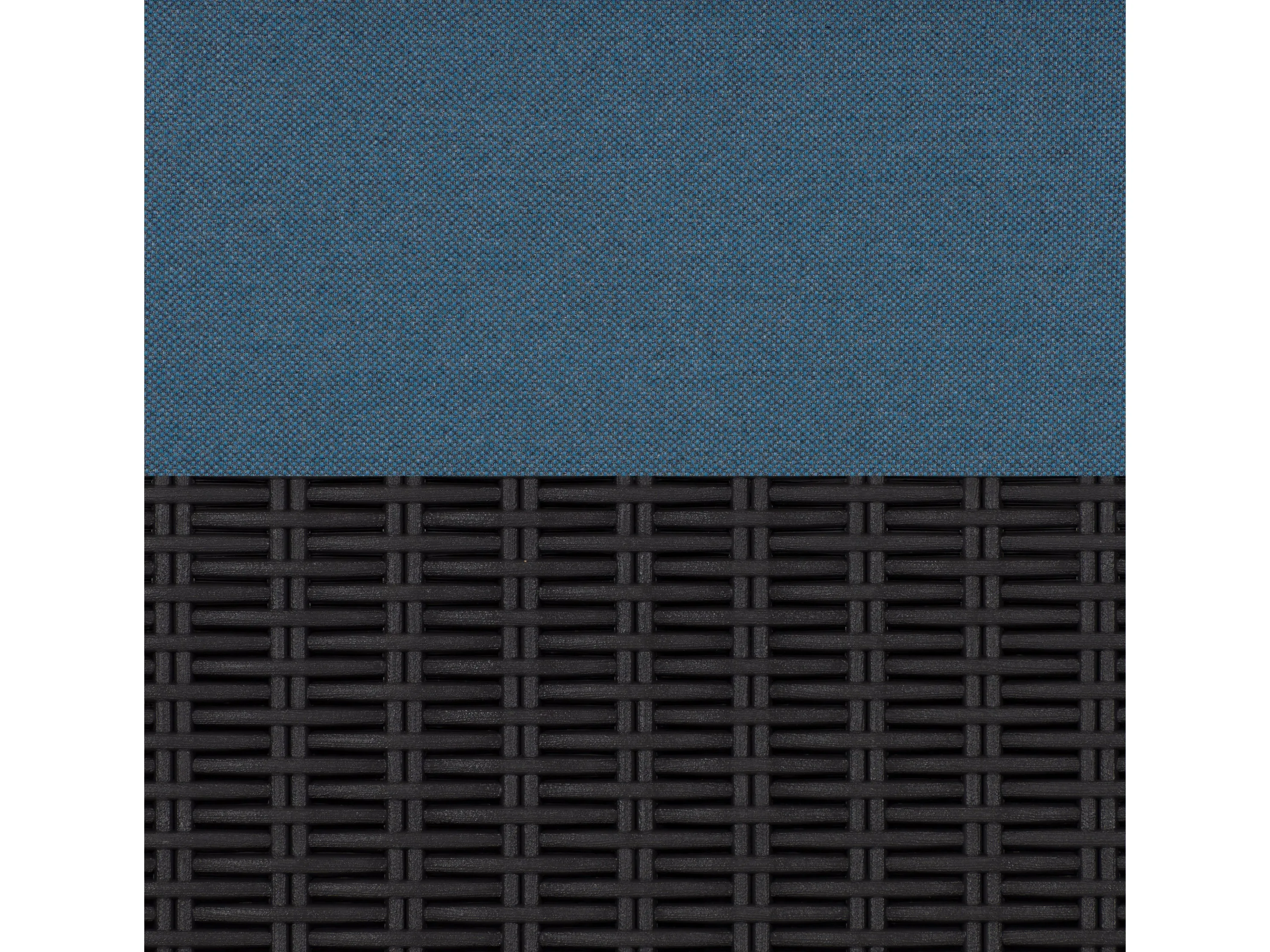 Black and Blue 5pc Patio Set