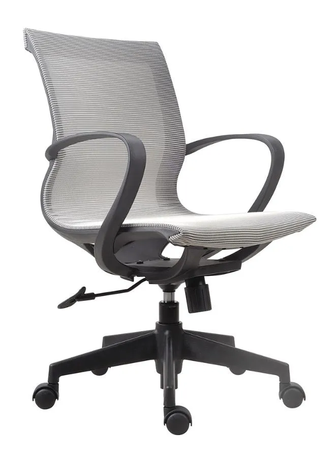 Black Frame Middle Back Ergonomic Mesh Office Chair for Executive, Manager, for Home and Offices