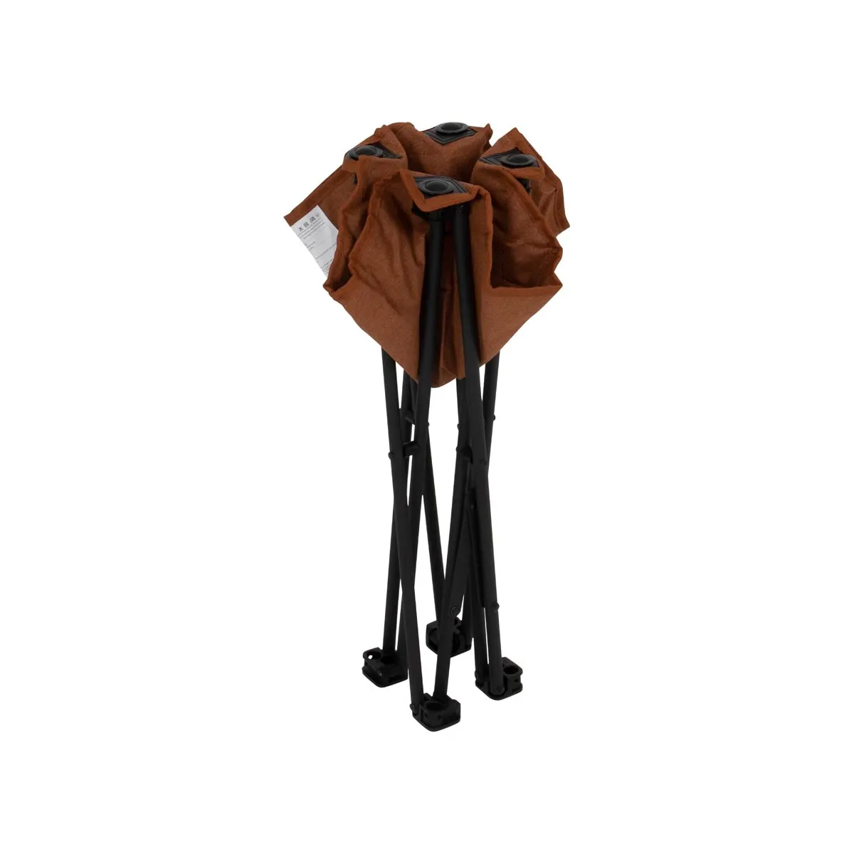Bo-Camp Industrial Collection Stool Mentone Steel Clay