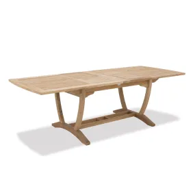 Burnham Teak Table | Extending Teak Garden Table