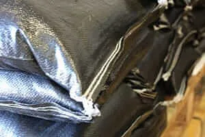 Buy Filled Black UV PP Sandbags | Flood Protection