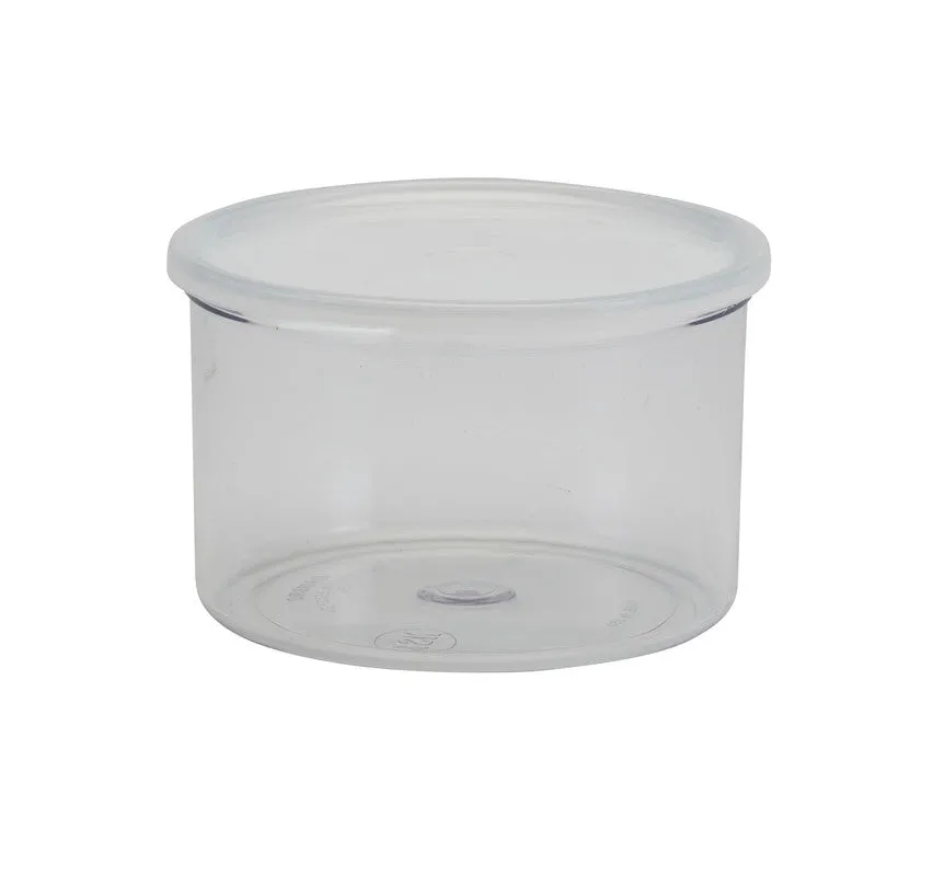 Cambro CCP15152 Crock w/ Lid, Clear, 1.5 qt.