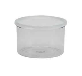 Cambro CCP15152 Crock w/ Lid, Clear, 1.5 qt.