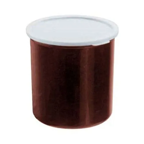 Cambro CP27195 Crock w/ Lid, Reddish Brown, 2.7 qt.