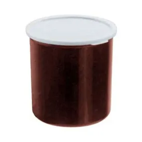 Cambro CP27195 Crock w/ Lid, Reddish Brown, 2.7 qt.