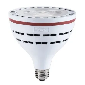 Commercial PAR38 LED lamp, 18W, E26 base, 5000K, 120-277V Input, Narrow Flood