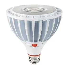 Commercial PAR38 LED lamp, Power Selectable 18/25/33W, E26 base, 5000K, 120-277V Input, Standard Flood