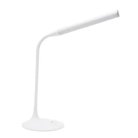 DAC® 15" Gooseneck LED Desk Lamp, Dimmable, White