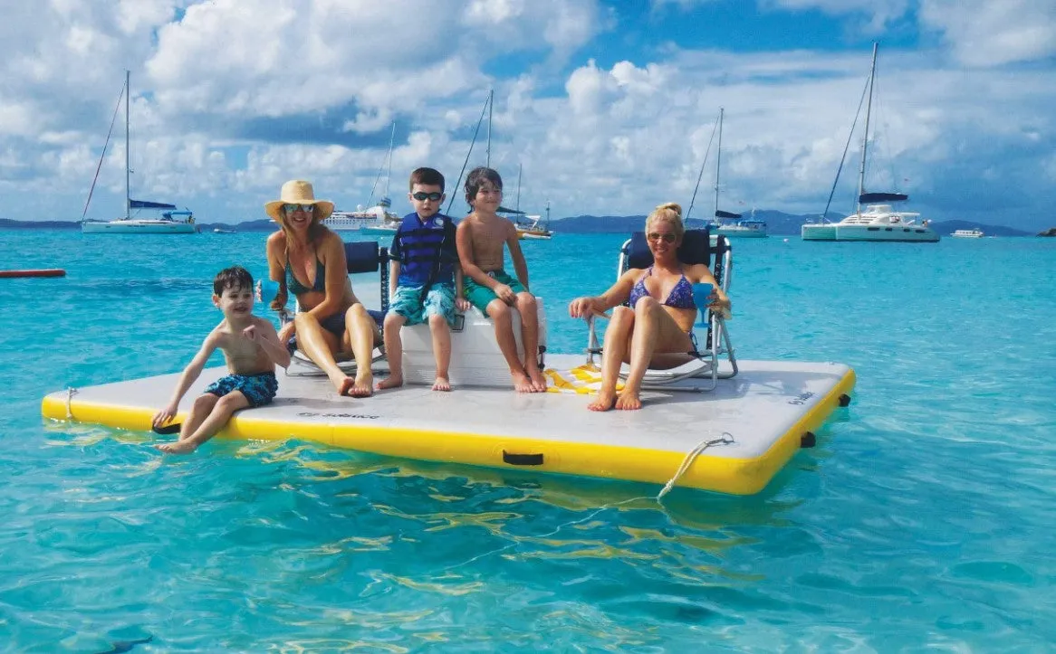 Drop Stitch Inflatable Dock - 8X6