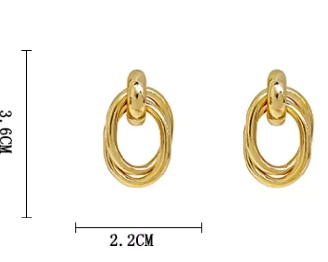 Estelle Clip-on Hoops