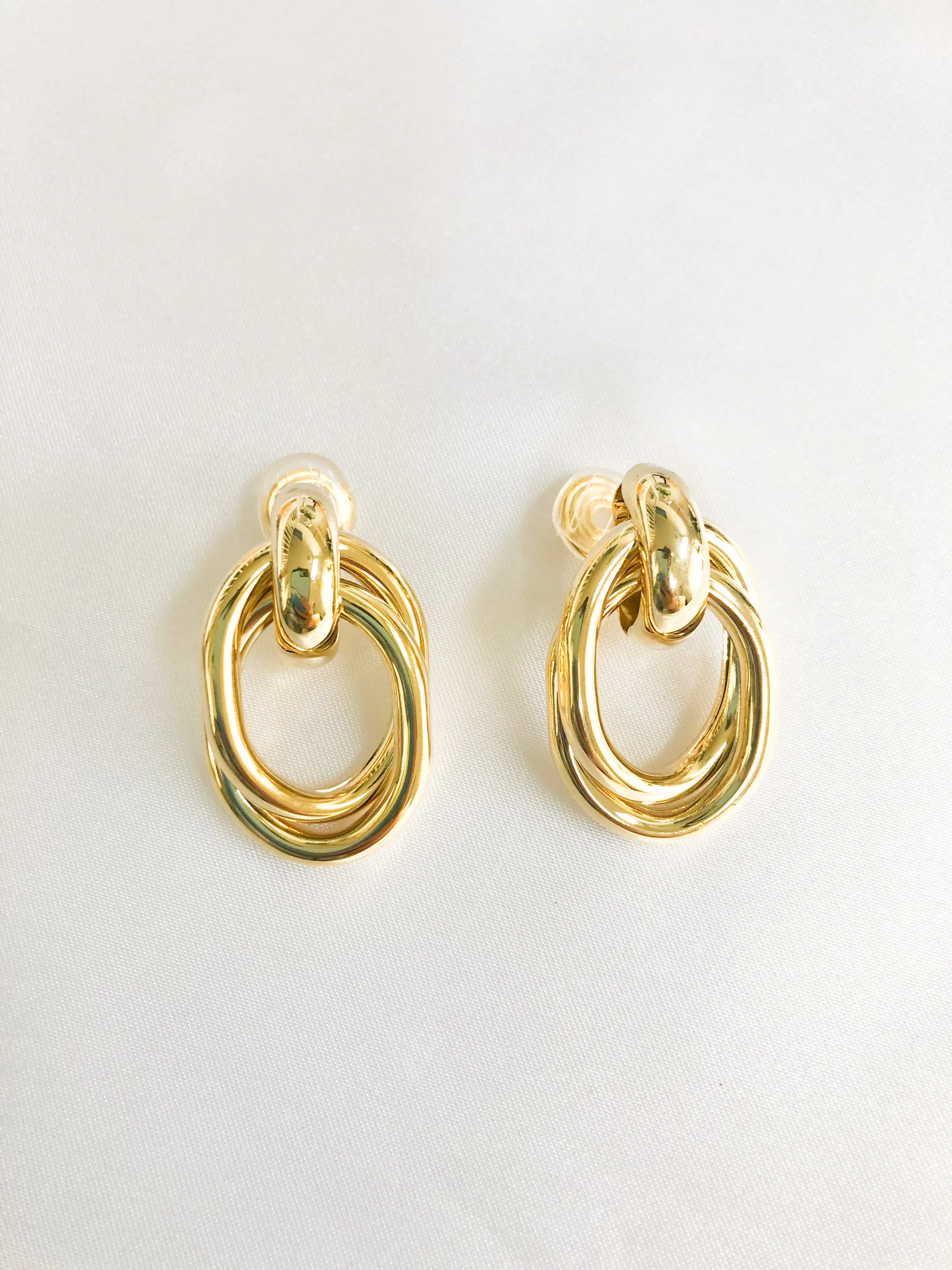 Estelle Clip-on Hoops
