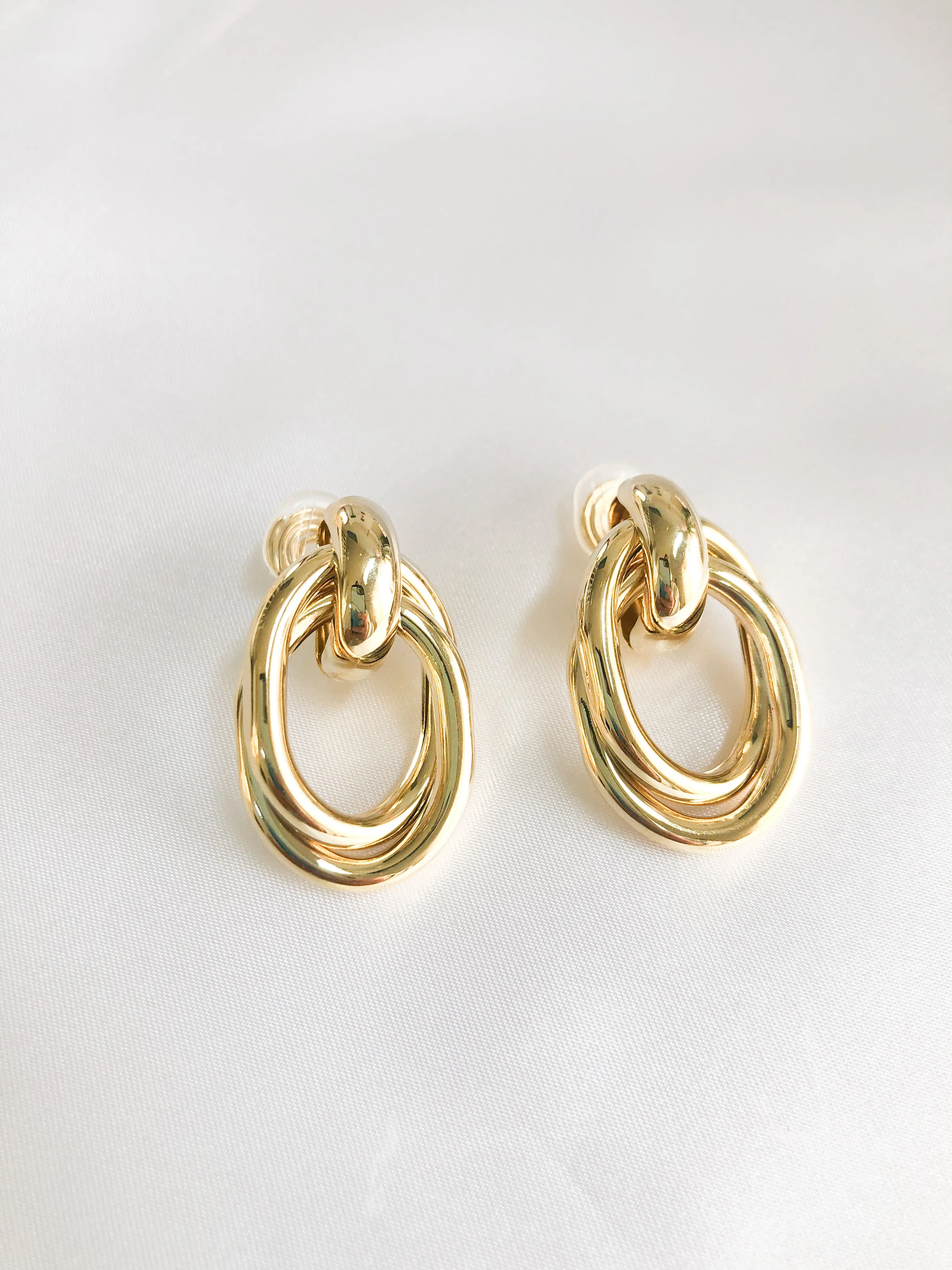 Estelle Clip-on Hoops
