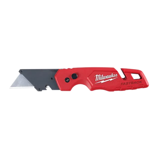 Fastback Folding Utility Knife With Blade Storage