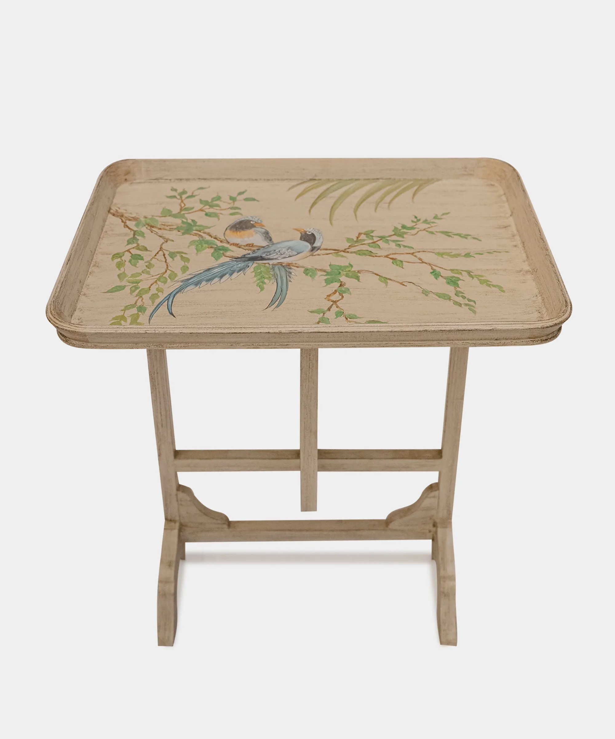 Feathered Serenity Folding Table