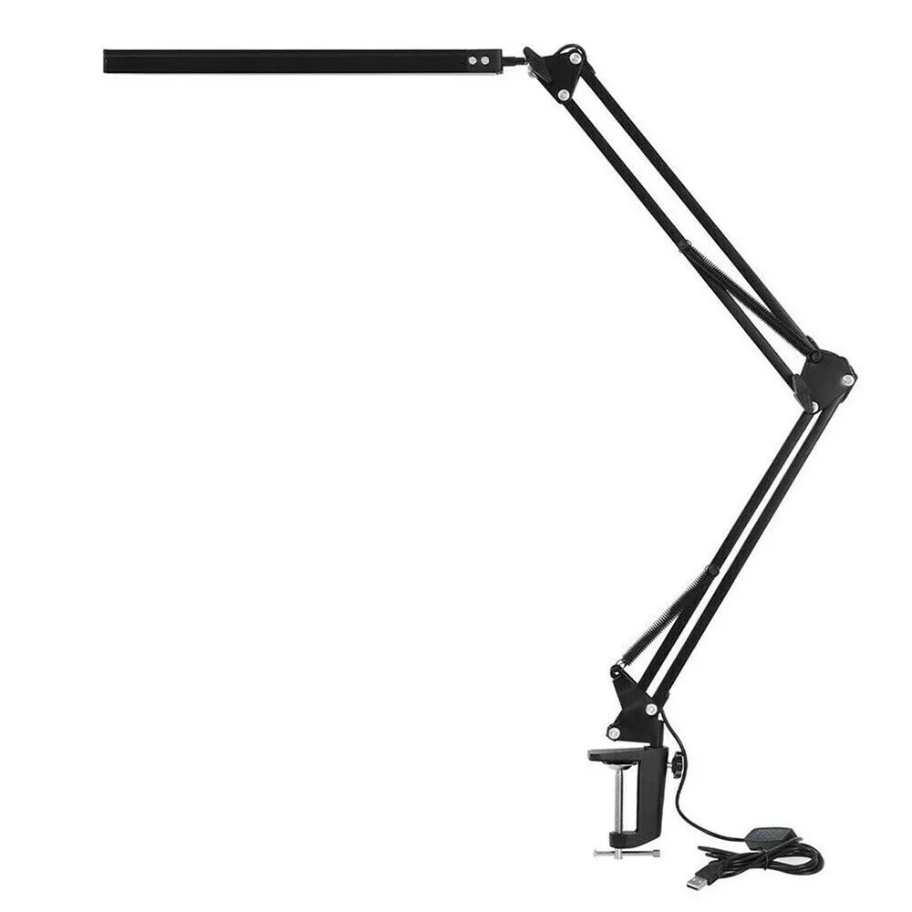 Foldable Clip On LED Desk Lamp Eye Protection Reading Lamp