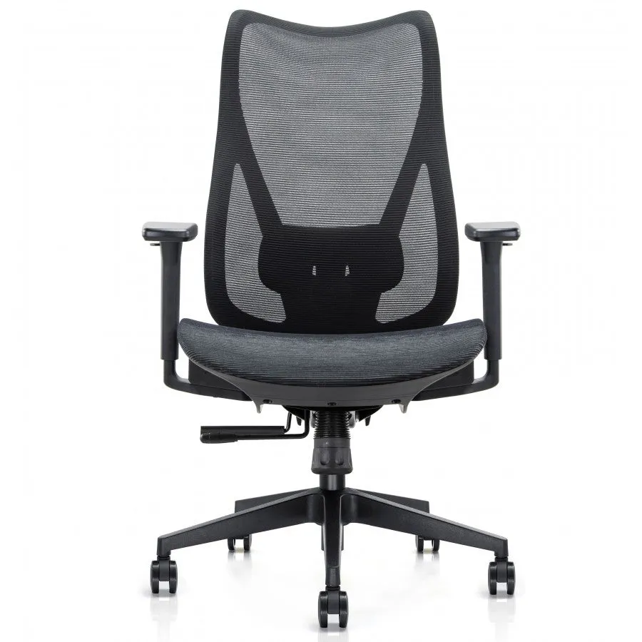 Mala ergonomic high back task chair with adjustable lumbar support