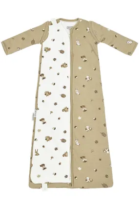 Meyco Baby Sleeping Bag - All Seasons, 6m-3Y - in Forest Animal Design