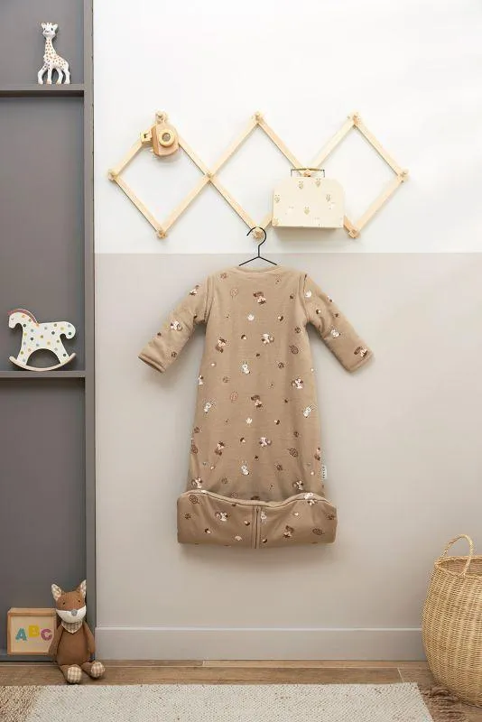 Meyco Baby Sleeping Bag - All Seasons, 6m-3Y - in Forest Animal Design