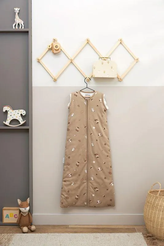 Meyco Baby Sleeping Bag - All Seasons, 6m-3Y - in Forest Animal Design