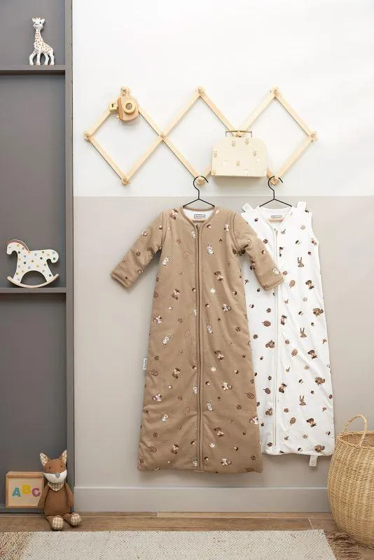 Meyco Baby Sleeping Bag - All Seasons, 6m-3Y - in Forest Animal Design