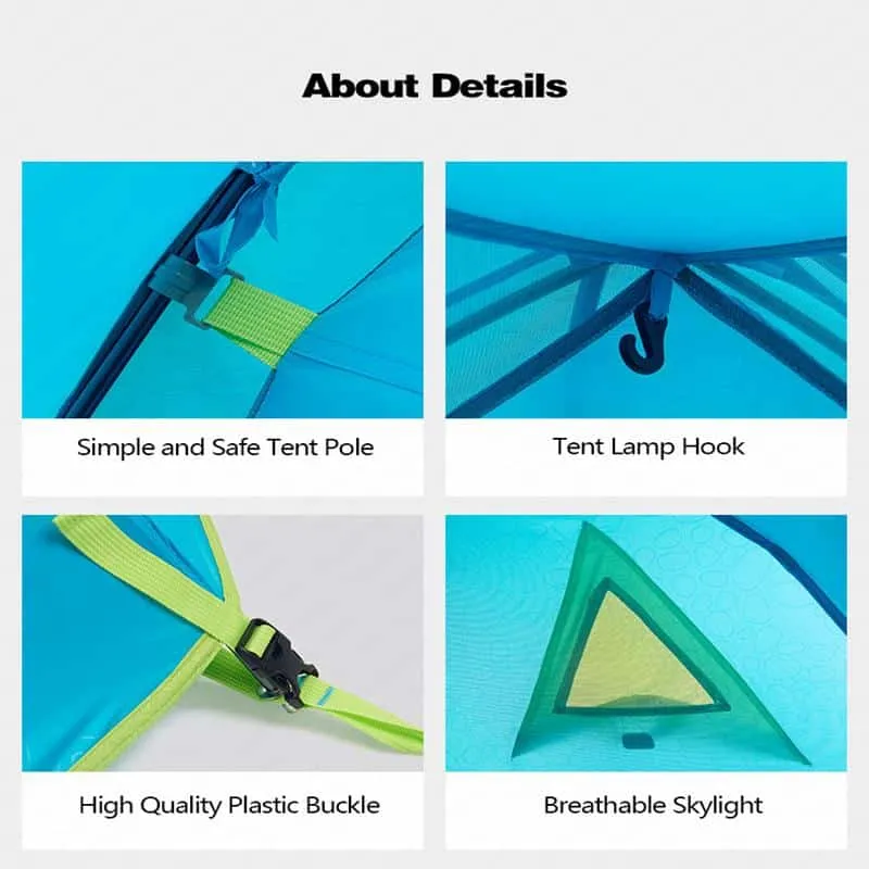Naturehike Outdoor P-Series Upgraded UPF 50  3 Man Tent