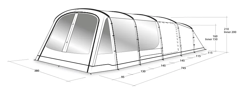Outwell Winwood 8 Tent