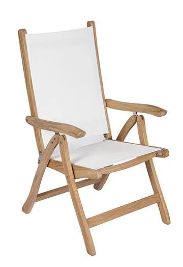 Royal Teak Florida Sling 9-Piece Dining Group