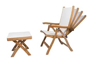 Royal Teak Florida Sling 9-Piece Dining Group
