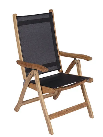 Royal Teak Florida Sling 9-Piece Dining Group