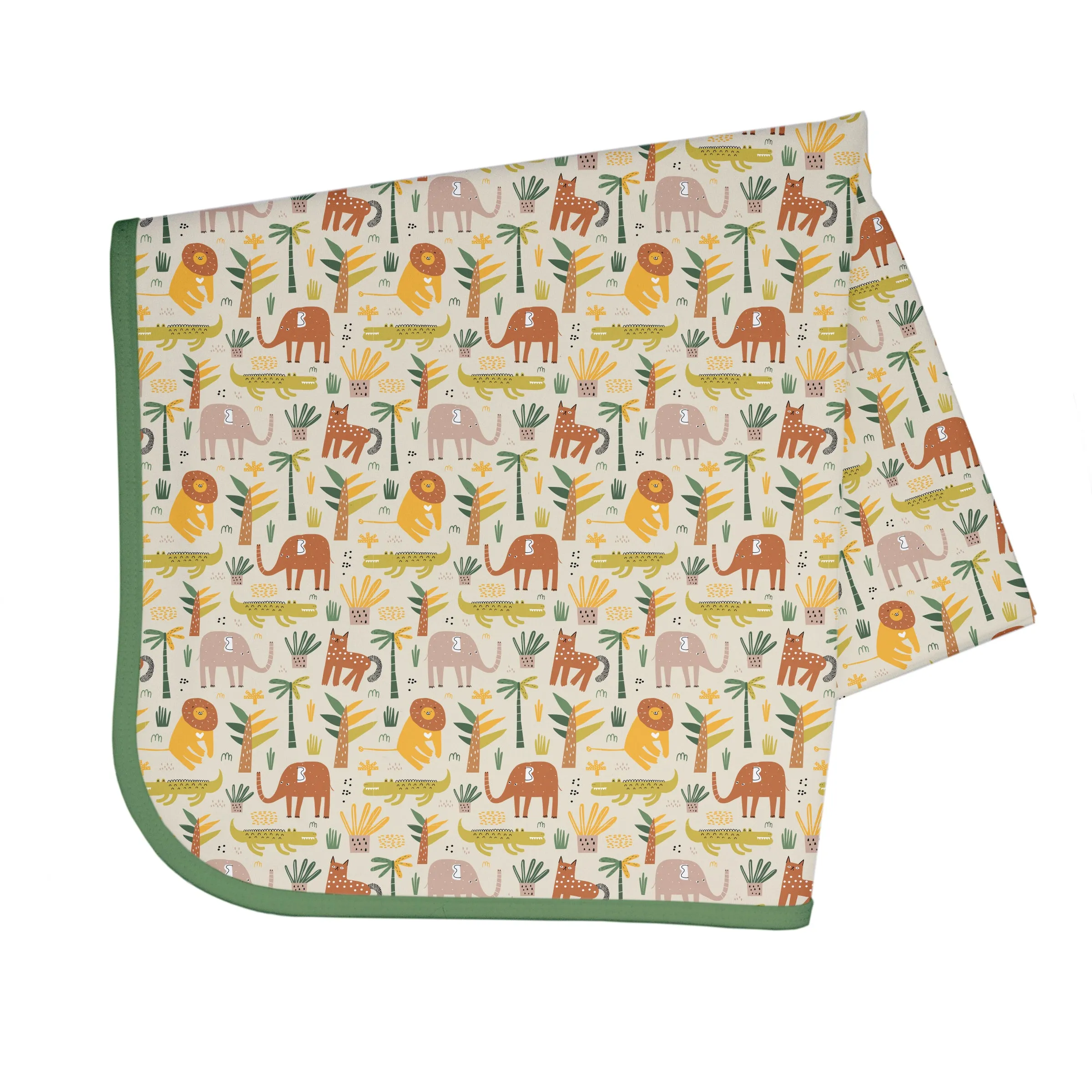 Safari Splash Mat - A Waterproof Catch-All for Highchair Spills and More!