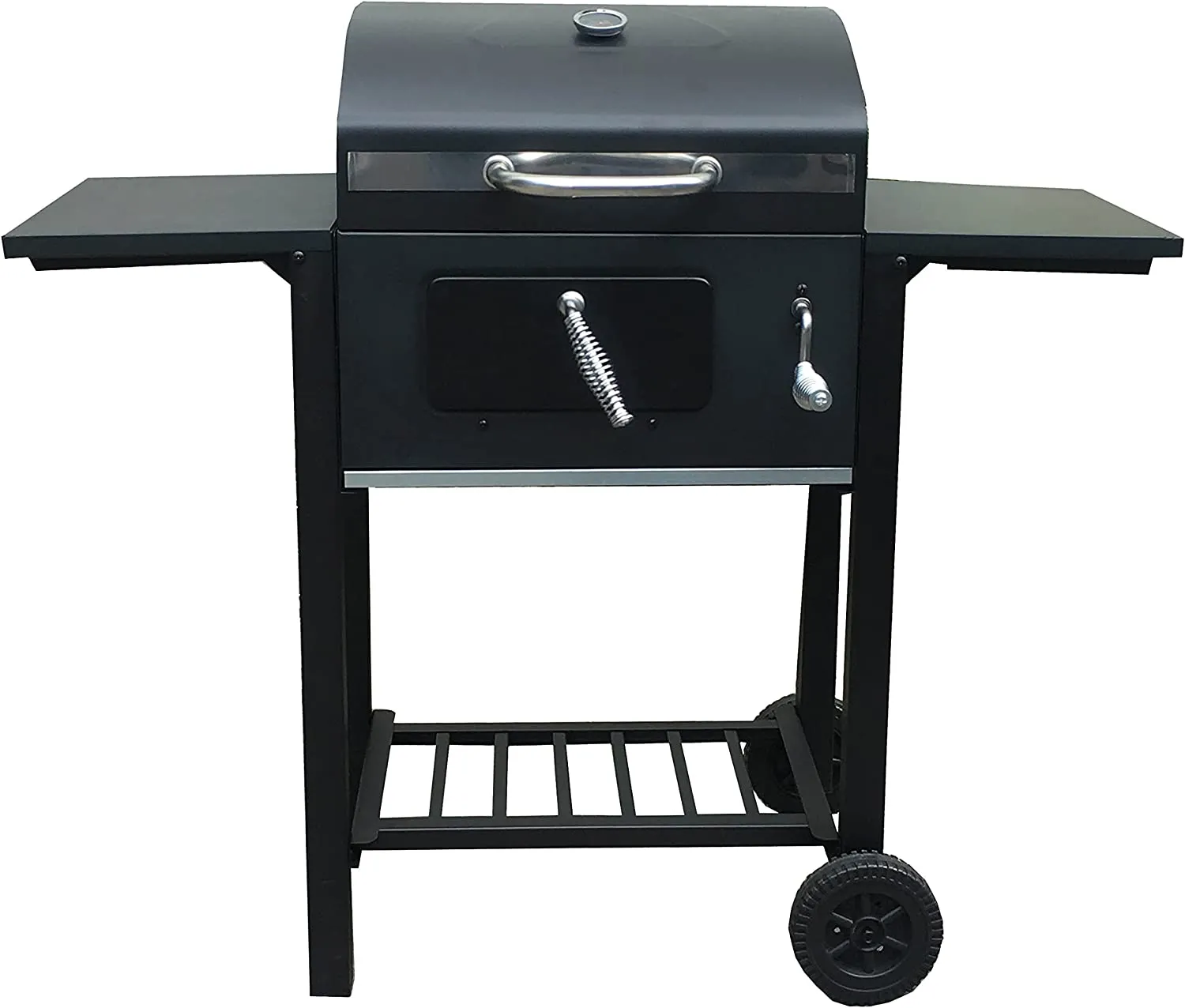 Silver & Stone BBQ Charcoal Smoker Grill Large - Black