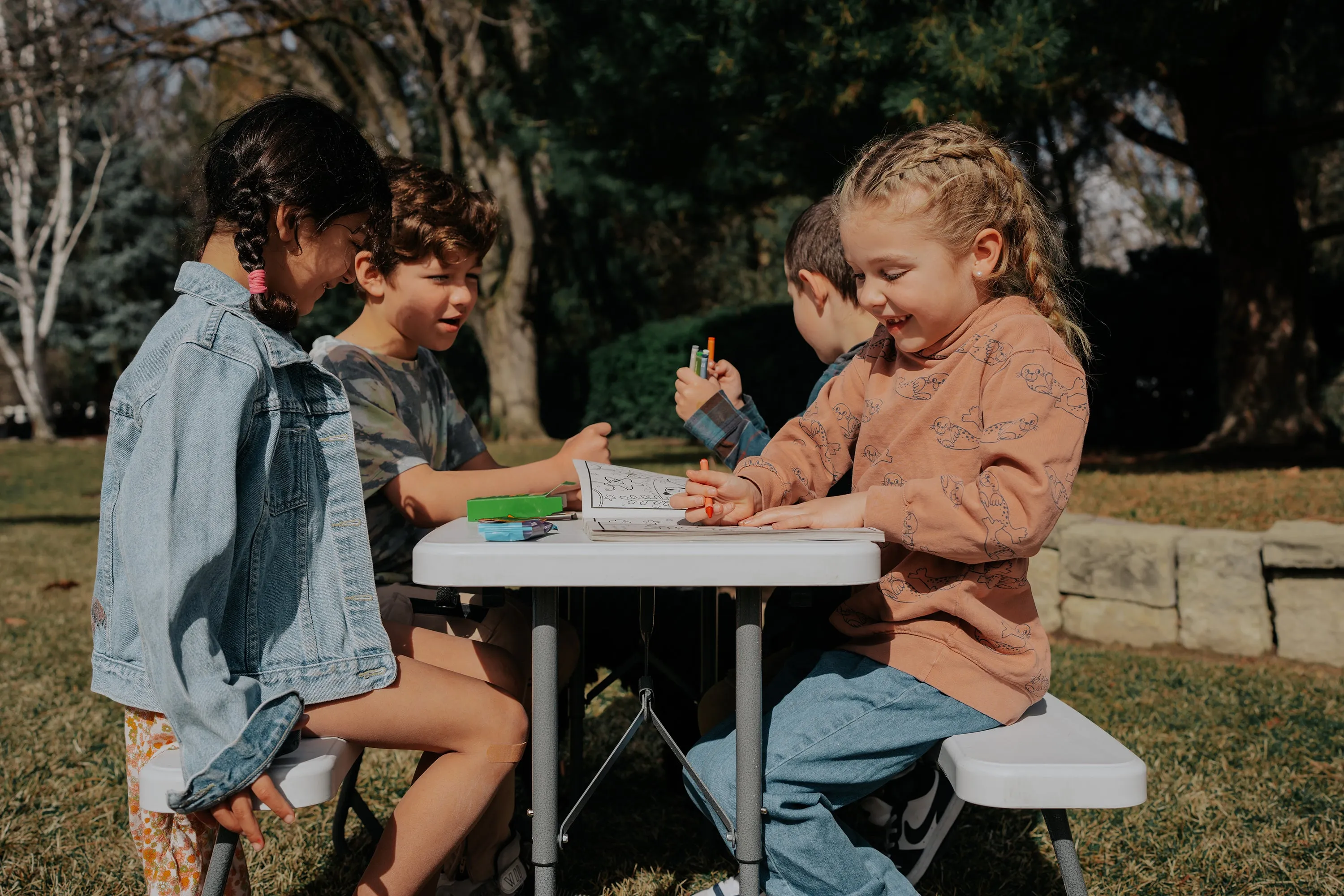 Stansport Compact Kids Picnic Table