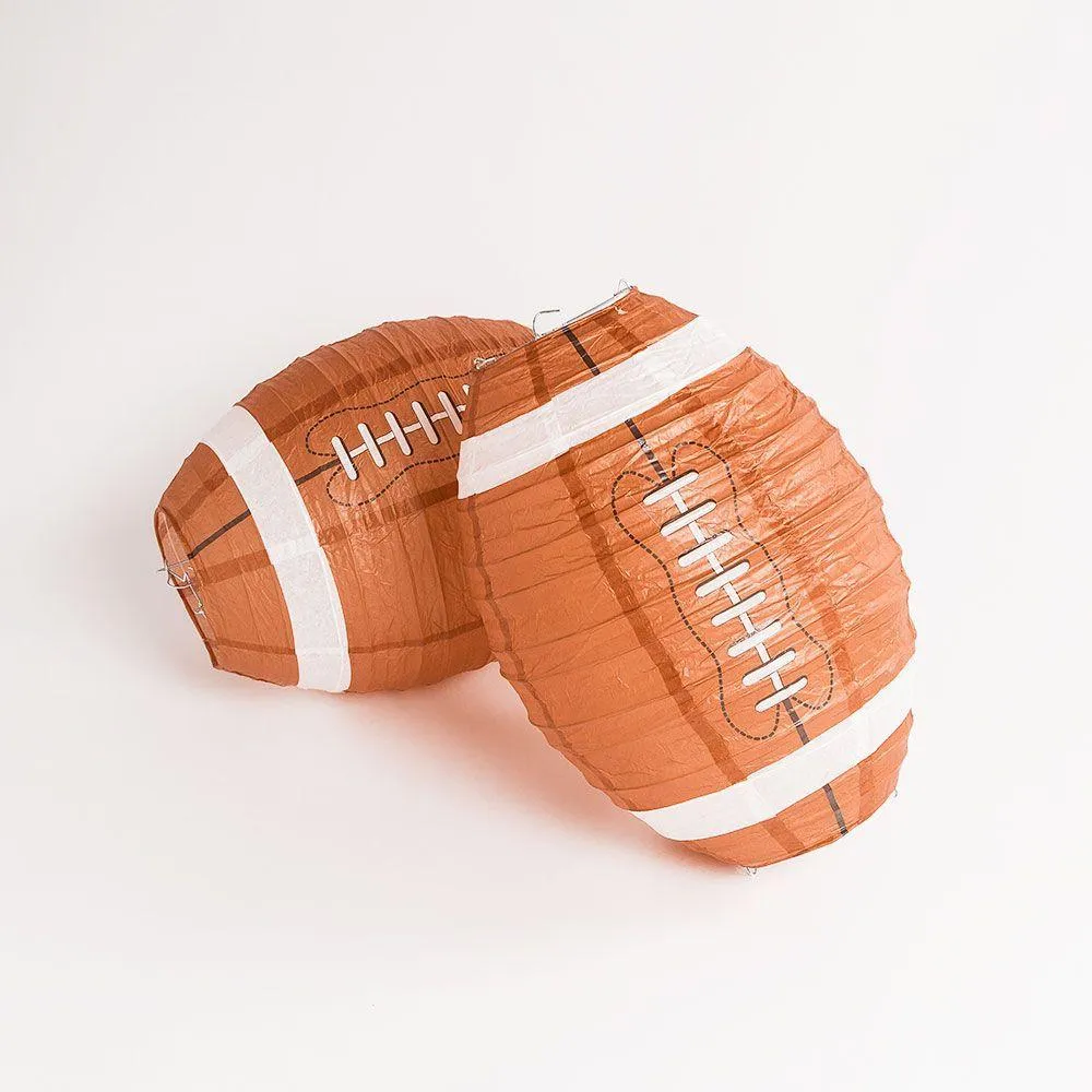 Tennessee Pro Football Paper Lanterns 6pc Combo Tailgating Party Pack (Turquoise/White) - by PaperLanternStore