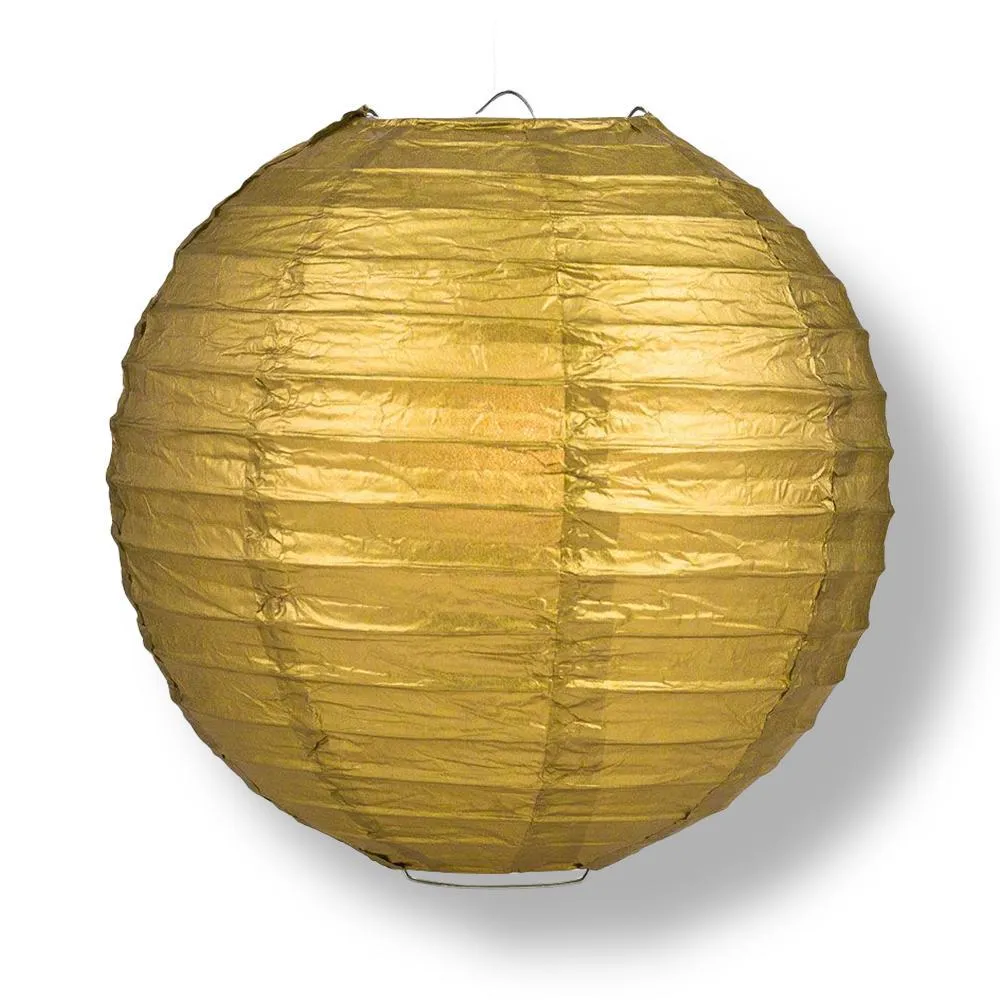 Texas College Basketball 14-inch Paper Lanterns 8pc Combo Party Pack - Dark Green, Gold