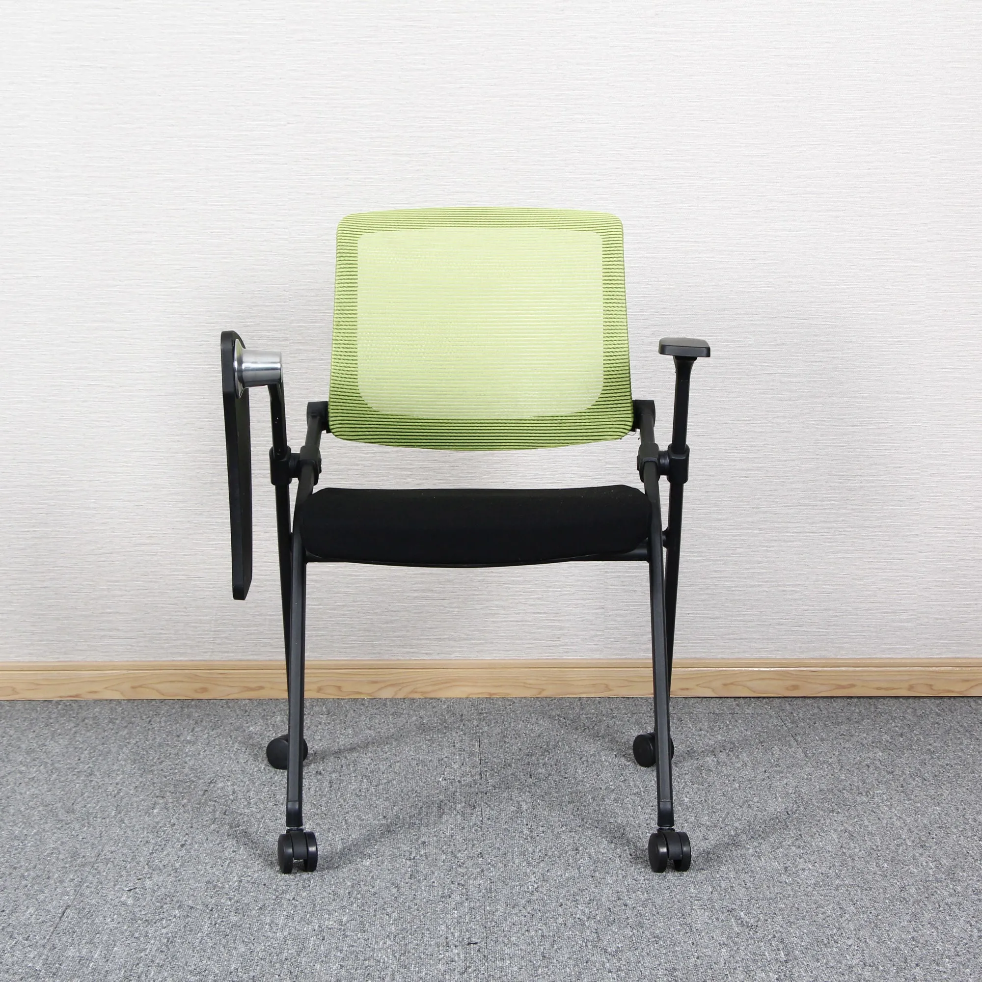 Training Meeting Mesh Conference Chair Office Chairs with Writing Board