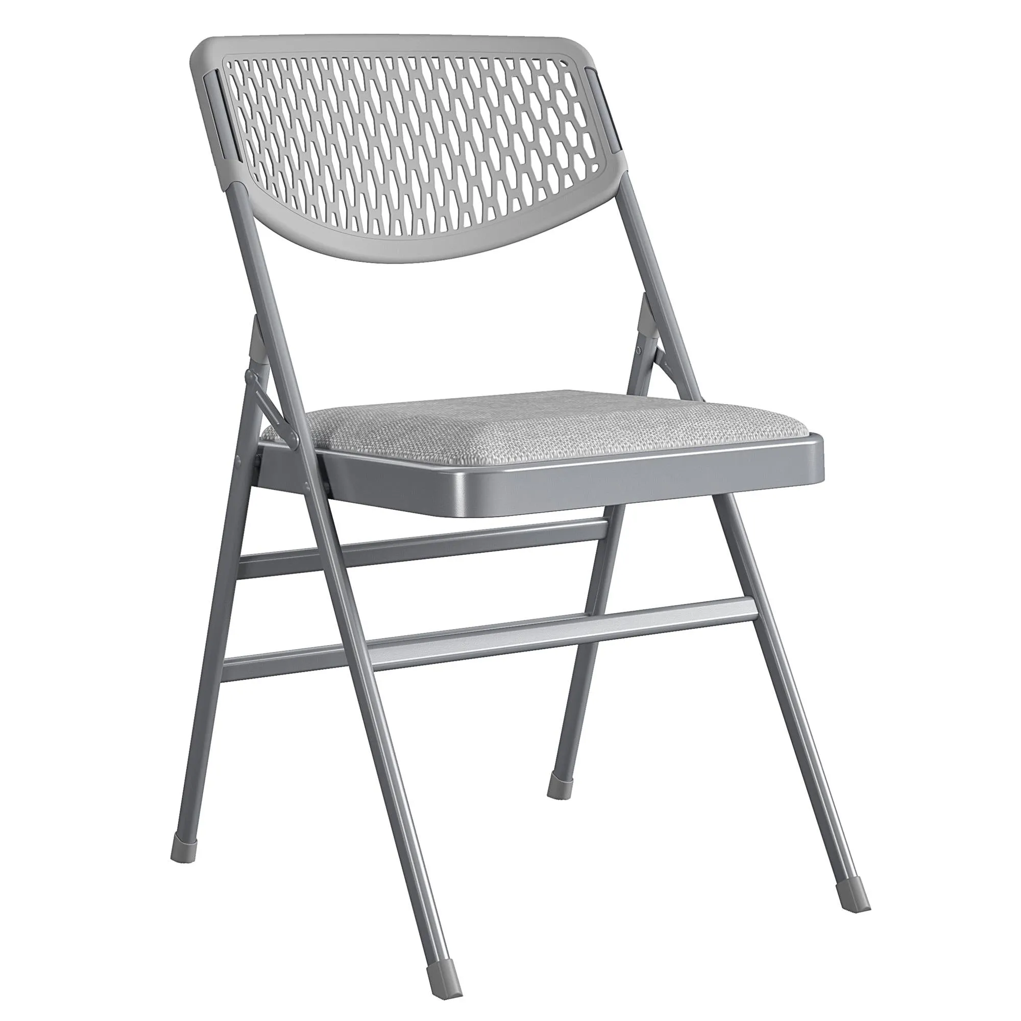 Ultra-Comfort Commercial XL Premium Fabric Padded Folding Chair Set