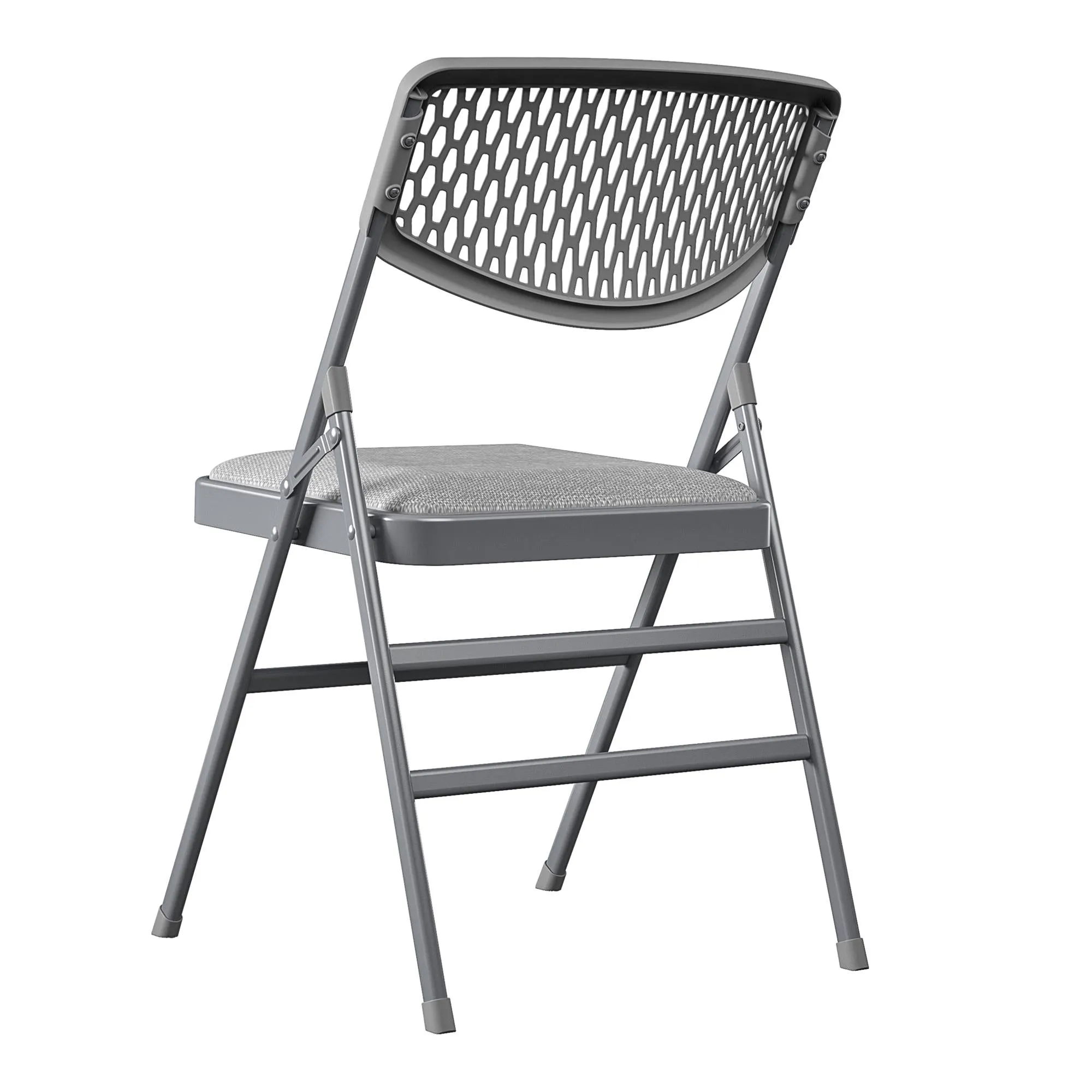 Ultra-Comfort Commercial XL Premium Fabric Padded Folding Chair Set