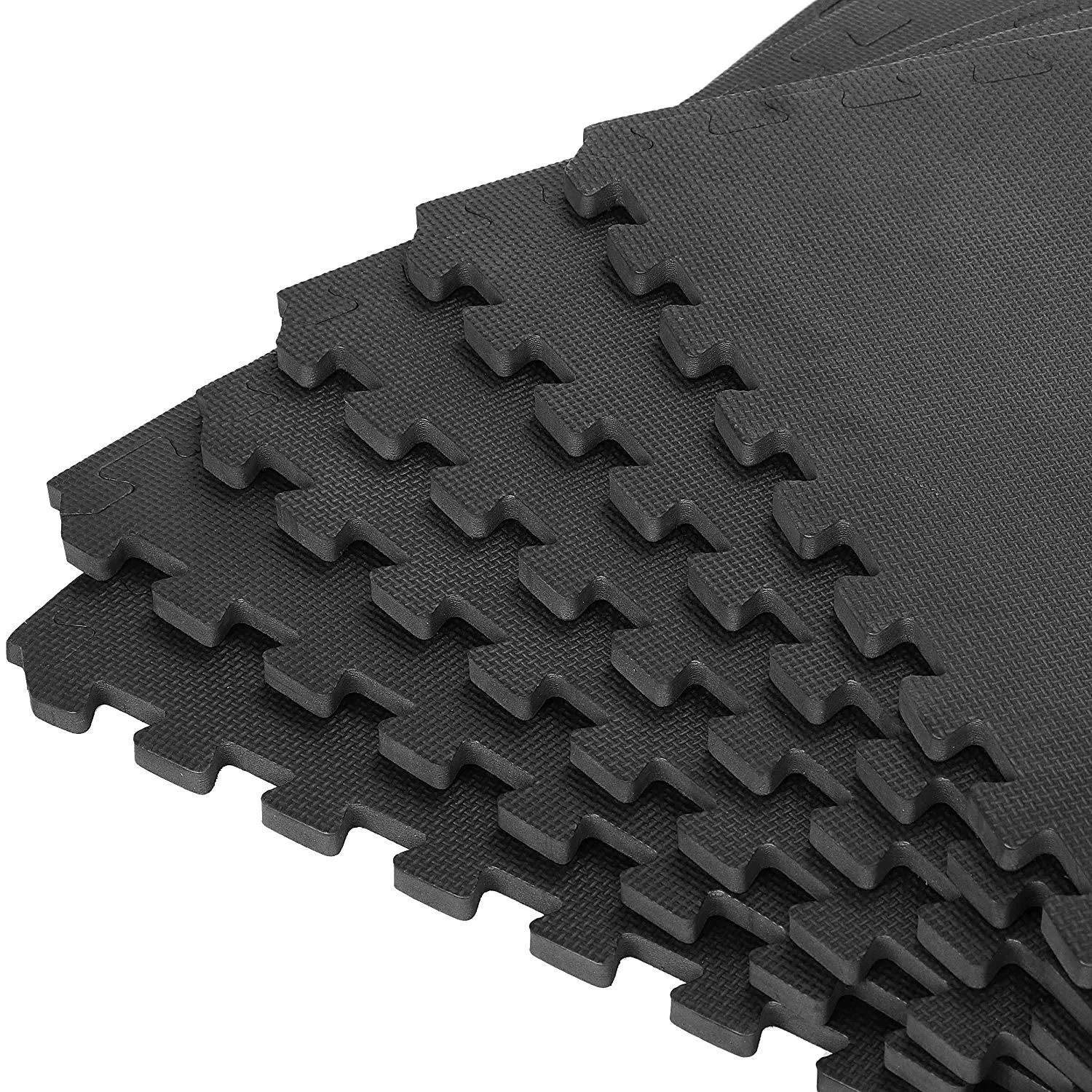 ZENY™ Interlocking EVA Foam Floor Mat Tiles High Density Fitness Exercise Mats for Home Gym,Yoga,Gymnastics,Cardio Workout Flooring,36 Tiles,144 SQ.FT